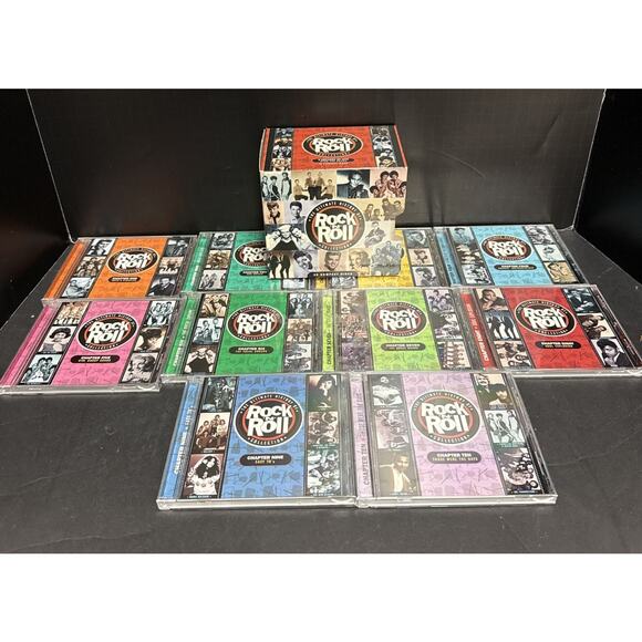 Time Life Ultimate History of Rock N Roll Collection 10 CD Box Set Beach Boys - Picture 1 of 11